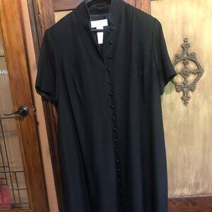 Jones New York Black Formal Full Length Dress Cruise Wedding Special Occasion 16